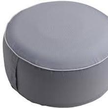 Outdoor Sitzpouf wetterfest dunkelgrau von Blyco