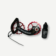 Ceramic Speed Oversize Pully / Shimano Dura Ace 10 + 11 Speed rot von CeramicSpeed