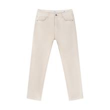 Dawn RISE Relaxed Tapered Ecru Minimal Stretch Jeans Hose Herren Altweiß von DAWN