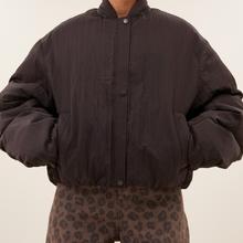 By-Bar Bodie Bomber Jacket Espresso Damen Jacke braun von by-bar