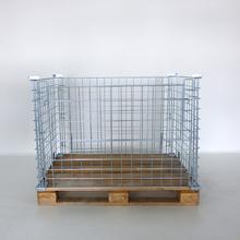 Faltbare Gitterboxen von verschiedene Hersteller