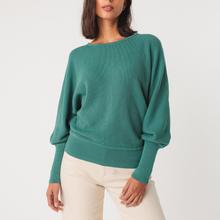 SKFK Ibar GOTs Sweater Damen Pullover grün von SKFK