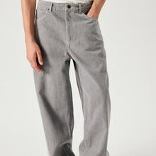 American Vintage Nafow Brushed Grey Balloon Jeans Herren grau von American Vintage