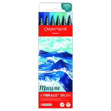 Fasermaler Marine von Caran D'Ache von Caran D'ache