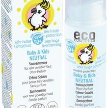 Eco cosmetics Baby Sonnencreme LSF50+ neutral von Eco Cosmetics