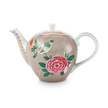 PIP Studio Teekanne Blushing Birds, Khaki 750ml von Pip Studio
