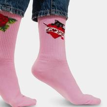 Socken Sport Katze Pink von Kabak von Kabak
