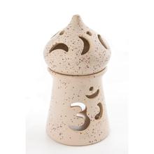 Räucherstövchen aus Ton mit Schale und Sieb