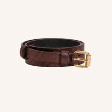 By-Bar Lovi Metallic Belt Copper Damen Gürtel Leder kupfer von by-bar