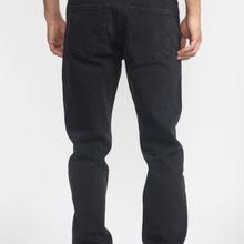 Revolution Loose Fit Jeans Herren 5 Pocket Hose schwarz von Revolution