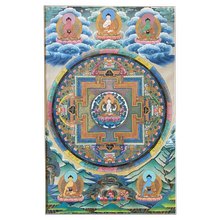 Thangka – Avalokiteshvara – Mandala  von Karsang Lama