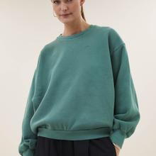 By-Bar Lili Lucky Sweater Frosty Green Damen Pullover Baumwolle grün von by-bar