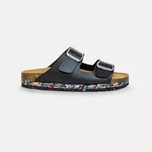 Nuoceans Schlappe Onyx schwarz von Nuoceans
