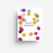 Birthday Confetti, Postkarte von jungwiealt von jungwiealt