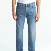 Kings Of Indigo Addo Atria Mid Used Jeans Tapered Leg Herren blau  von Kings Of Indigo