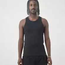 Cleptomanicx Tank Top Ligull Herren Schwarz von Cleptomanicx