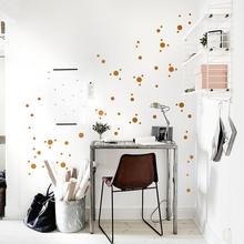Wandtattoo Konfetti Dots Mix 90 Stk 1- 5cm Wandsticker Punkte  von Urban ART Berlin