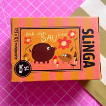 Slinga Mini Puzzle Sau Lieb von Slinga Illustration