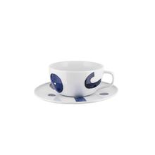Itsumo BLAU Teetasse mit Untertasse von Naoto Fokusawa von Alessi