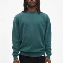 Cleptomanicx Soft Knit Jasper Teal Strickpullover Herren petrol von Cleptomanicx