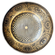 Klangtherapieschale – LUMBINI– Fußschale –Der Lotus des Lebens von Cottage Crafts