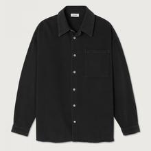 American Vintage Lycaz Vintage Darkness Overshirt Herren schwarz von American Vintage