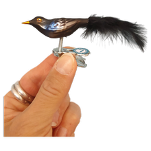 Glas Vogel Amsel aus Thüringen