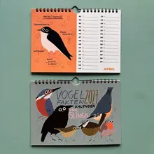 Der Vogel Fakten Kalender 2027 von Slinga von Slinga Illustration
