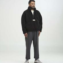 Arniko Moha Half Zip Fleecejacke Black Unisex Recycelt schwarz von Arniko