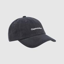 Cleptomanicx Blue Graphite Steezy Linen One Size Cap gewaschenes dunkelgrau von Cleptomanicx