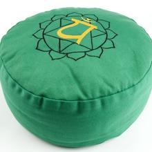 Meditationskissen Herzchakra Buchweizen 36 x 15 cm