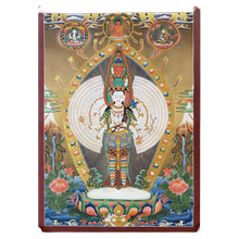 Thangka – Avalokiteshvara mit 1000 Armen  von Karsang Lama