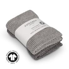 Abwaschtücher 2er Set "Blend" Gray von Aspegren Denmark von Aspegren Denmark