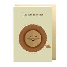 Klappkarte Welcome Alles Gute Zur Geburt von not the girls who misses much