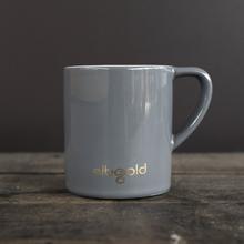 elbgold Tasse Loveramics Coffee Mug grau & gold von Elbgold