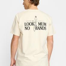 Revolution T-Shirt Bike No Hands Herren Altweiß von Revolution
