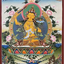Thangka – Manjushri von Karsang Lama