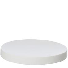 Ally Keramikteller in weiß und matt von OOHH von OOHH