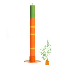 Kleine bunte Kerze Ostern voll die Möhre von not the girls who misses much