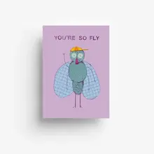 You are Fly Postkarte von jungwiealt von jungwiealt
