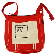 Umhängetasche – KATZE GUNDEL von WSDO