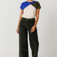 SKFK Iarza GOTs Trouser Cord Hose Damen grün von SKFK