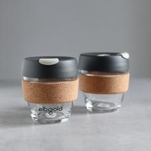 Keep Cup Brew Cork "Press", 8oz / 237ml (mit elbgold Logo) von Elbgold