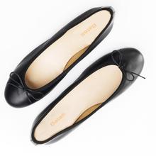BALLERINAS SCHWARZ NAPPA (NERO NAPPA) von Batelli-Ballerinas
