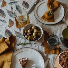 Leinen Serviette - Geschirrtuch Bronze von Linen Tales