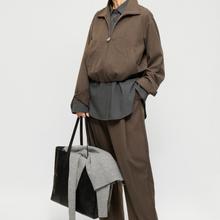Elvine Enya Overshirt Brown Melange Damen Jacke Blouson braun von ELVINE