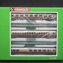 Arnold (Hornby) HN4364 Reisezugwagen 3er Set TEE Bavaria Lackierung rot/creme DB Ergänzugsset Spur N OVP von Arnold (Hornby)