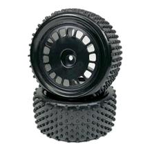 1:10 Buggy Räderset "Mini Pin" hinten schwarz (2) Absima von Absima