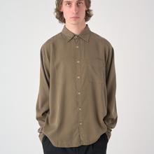 Cleptomanicx Oversized Easy Shirt Hemd Herren braun von Cleptomanicx
