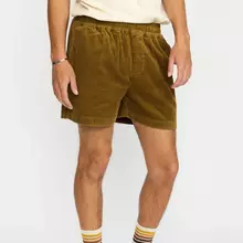 Revolution Dustbrown Cord Casual Shorts Herren braun von Revolution